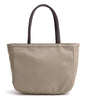 Karitco Plain Waterproof Nylon Tote with Top Handles (Khaki)