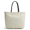 Karitco Plain Waterproof Nylon Tote with Top Handles (Beige)