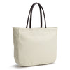 Karitco Plain Waterproof Nylon Tote with Top Handles (Beige)