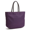 Karitco Plain Waterproof Nylon Tote with Top Handles (Purple)