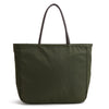 Karitco Plain Waterproof Nylon Tote with Top Handles (Army Green)