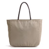 Karitco Plain Waterproof Nylon Tote with Top Handles (Khaki)