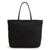 Karitco Plain Waterproof Nylon Tote with Top Handles (Black)