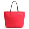 Karitco Plain Waterproof Nylon Tote with Top Handles (Rouge Red)