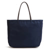 Karitco Plain Waterproof Nylon Tote with Top Handles (Navy Blue)