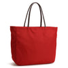 Karitco Plain Waterproof Nylon Tote with Top Handles (Iron Red)