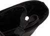 Karitco Plain Waterproof Nylon Tote with Top Handles (Black)