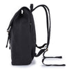 Karitco Drawstring Canvas Daypack with PU Leather Velcro