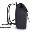 Karitco Drawstring Canvas Daypack with PU Leather Velcro